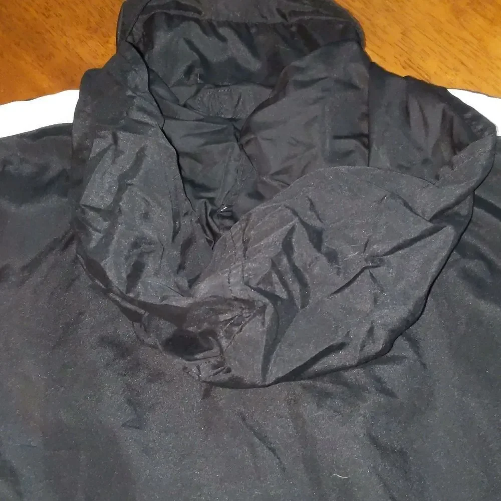 Nike black light weight jacket Sz 6